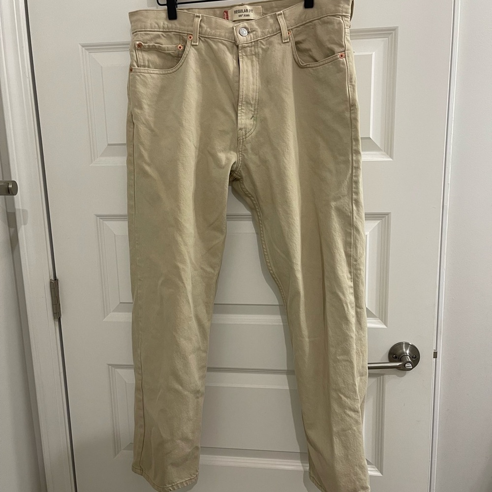 Levi's Beige Jeans W36 L29